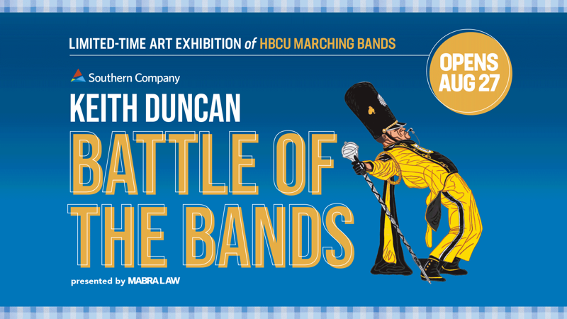 Keith Duncan: Battle of the Bands, The HBCU Marching Band Series Art Exhibit