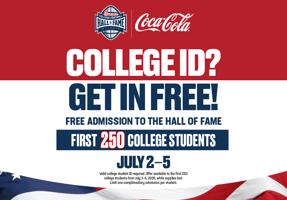 College Student Free Admission Days